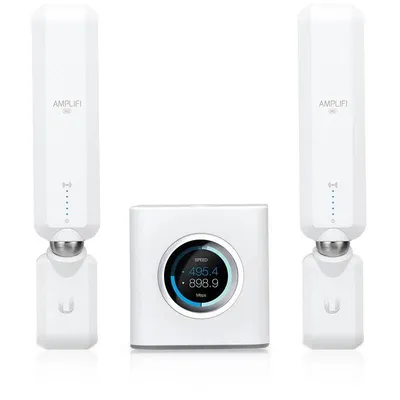 Ubiquiti zestaw router i dwa punktu dostępowe amplifi home wifi system mesh afi-hd