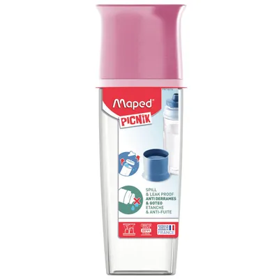 Butelka 500 ml adult Maped Picnik różowa