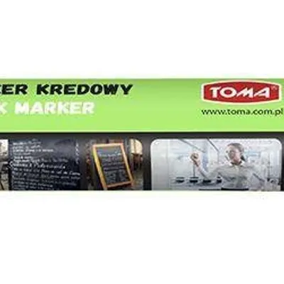 Marker kredowy TOMA 290 to-290ziel zielony 8-15mm