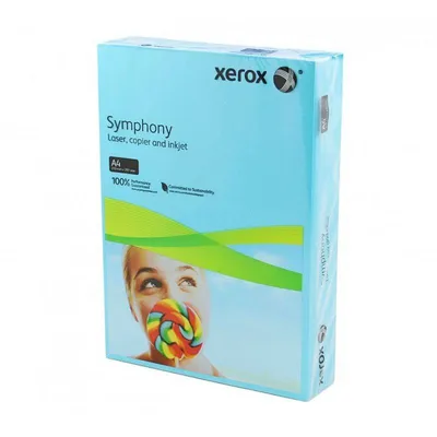 Papier ksero a4 XEROX symphony 3r93959 ciemny niebieski 80g 500ark