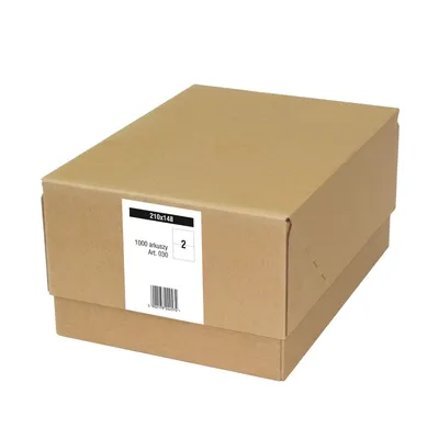 Etykiety samoprzylepne 210x148mm EMERSON 030 qct białe 1000ark*2szt