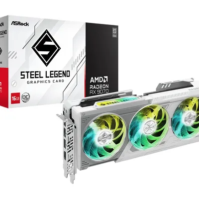 Asrock karta graficzna radeon rx 9070 steel legend 16 gb