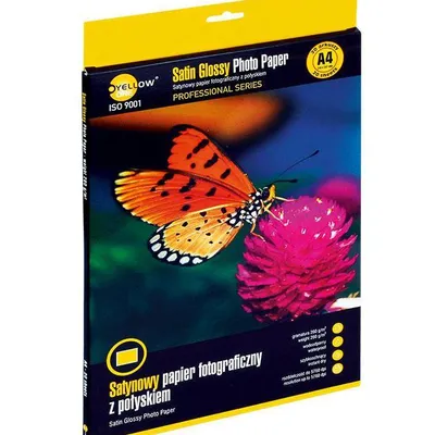 Papier fotograficzny błyszczący satynowy Yellow One 4ps260 150-1287 a4 260g 20ark