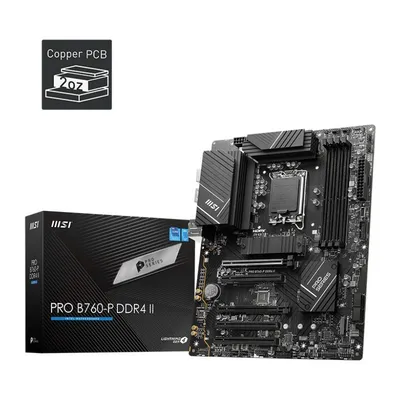 Msi płyta główna pro b760-p ddr4 ii s1700 4ddr4 dp/hdmi atx