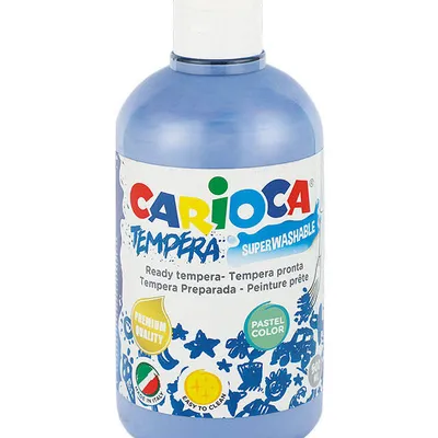 Farba tempera Carioca ko027/44 170-2587 500ml pastel niebieska