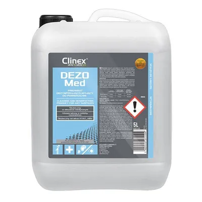 Preparat dezynfekująco-myjący do powierzchni CLINEX dezomed 5l