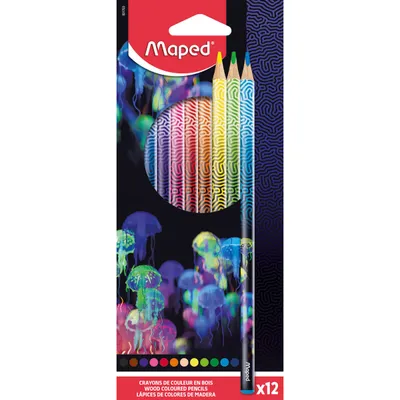 Kredki MAPED deepsea 12 szt.