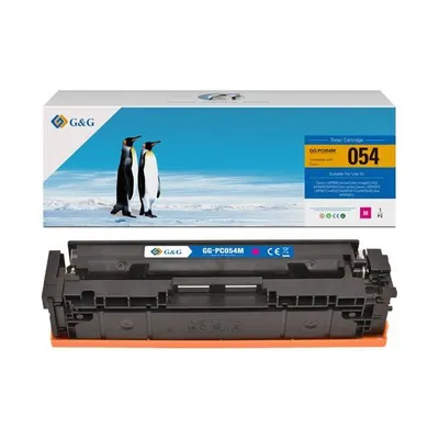 G&g kompatybilny toner z 054m, magenta, 1200s, nt-pc054m, dla canon lbp620, mf640c, i-sensys lbp621cw, mf641cw, mf645c, n