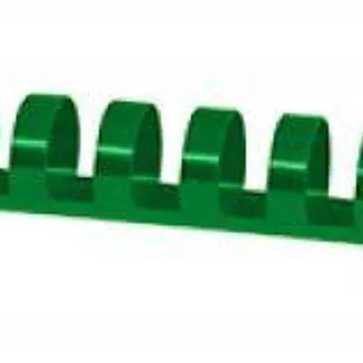 Grzbiet plastikowy 19mm (165 kartek) OFFICE PRODUCTS zielony 100 szt.