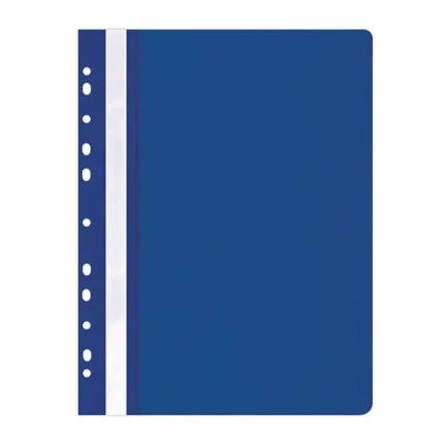 Skoroszyt z perforacją a4 OFFICE PRODUCTS miękki granatowy pp 100/170mikr