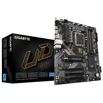 Gigabyte płyta główna b760 ds3h s1700 4ddr5 dp/hdmi atx