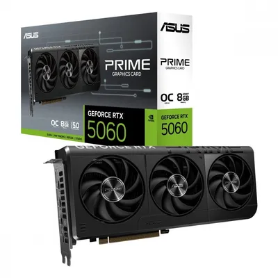 Asus karta graficzna geforce rtx 5060 prime oc 8gb gdrr7 128bit hdmi/3dp