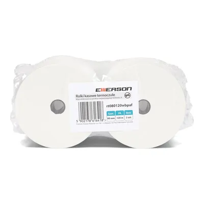 Rolka termiczna 80mm x120m EMERSON 8szt bpa free