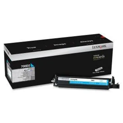 Wywoływacz oryginalny LEXMARK 70c0d20 cyan 40000 stron