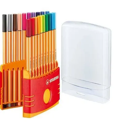 Cienkopis STABILO point 8820-03 mix*20 0.4 20szt
