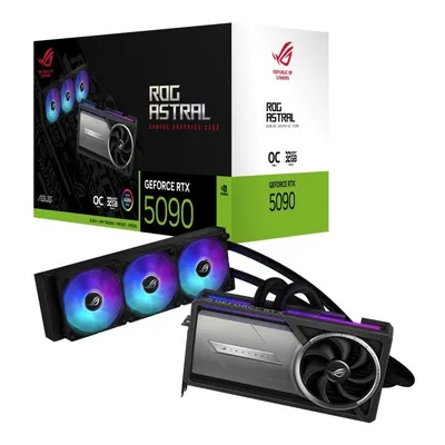 Asus karta graficzna geforce rtx 5090 rog astral lc gaming oc 32gb gddr7 512bit