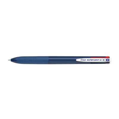 Długopis czterokolorowy PILOT super grip g granatowy