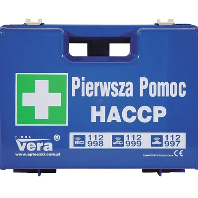 Apteczka przemysłowa VERA haccp pudełko z tworzywa