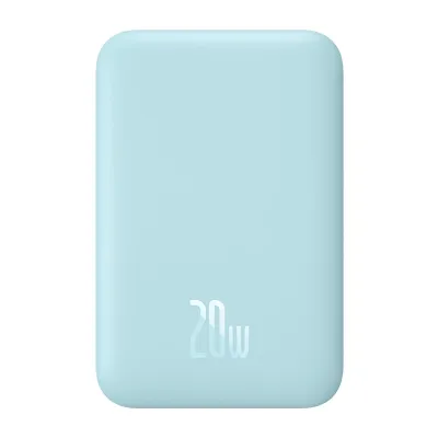 Powerbank magnetyczny Baseus magnetic mini 6000mah, usb-c 20w magsafe (niebieski)
