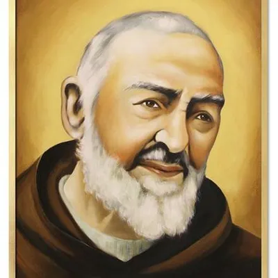 Obraz olejny - inne religijne - św. ojciec pio - 53x73 cm - g112774