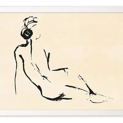 Obraz - abstrakcje - postacie - 33x43cm - g113889