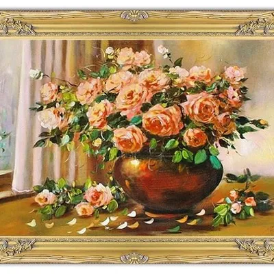 Róże - róże od dziadka stanisława - 75x105 cm - g02997