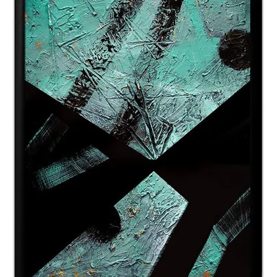 Obraz - abstrakcje geometryczne - 33x43cm - g97456