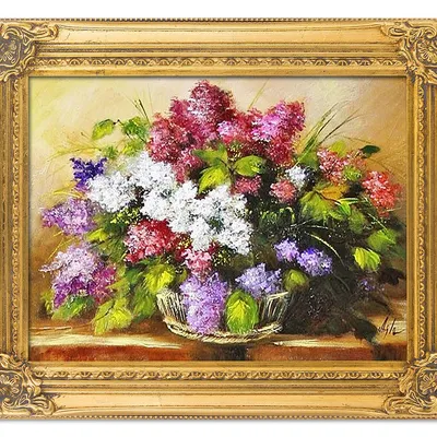 Bzy - bukiet wiosenny - 40x50 cm - g06080