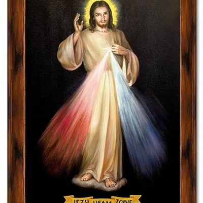 Chrystus - jezu ufam tobie - 120x190 cm - g94809