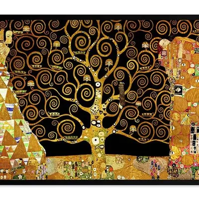 Obraz drukowany - gustav klimt - drzewo życia - 63x93 cm - g109848