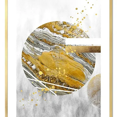 Obraz - abstrakcje geometryczne - 53x73cm - g107878