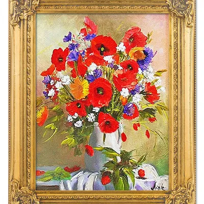Maki - polny wiecheć - 40x50 cm - g02181