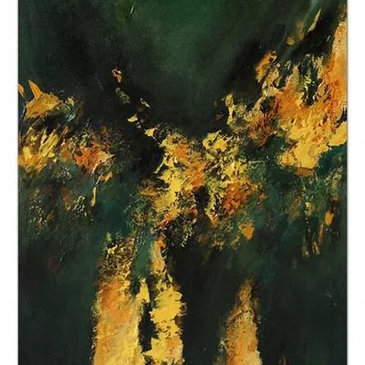 Obraz olejny - abstrakcyjne - 50x70 cm - g107154