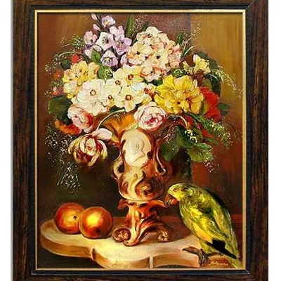 Tradycyjna - wazon z kwiatami - 53x64 cm - g05473