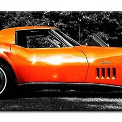Motodreams - pomarańczowa strzała - 150x50 cm - g93366