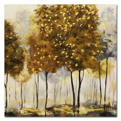 Obraz olejny - pejzaż nowoczesny - 60x60 cm - g104620