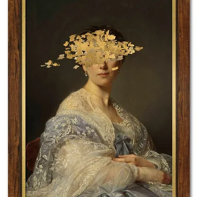 Obraz - abstrakcje - postacie - 61x81cm - g115278