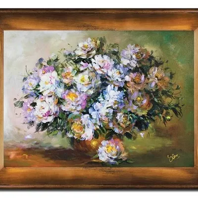 Róże - parkowe kwiaty - 72x92 cm - g16090
