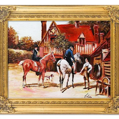Polowanie - gotowy do drogi - 40x50 cm - g05462
