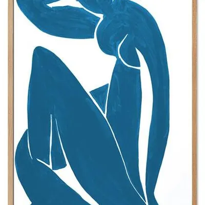 Obraz olejny - wielcy mistrzowie - henri matisse - niebieski akt - 63x93 cm - g114381