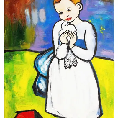 Obraz - kopie - pablo picasso - 110x150 cm - g119113