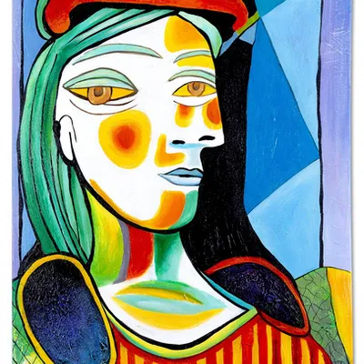 Pablo picasso - portret dziewczyny - 60x90 cm - g00786