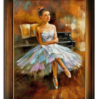 Baletnice - spokojna - 63x84 cm - g15927