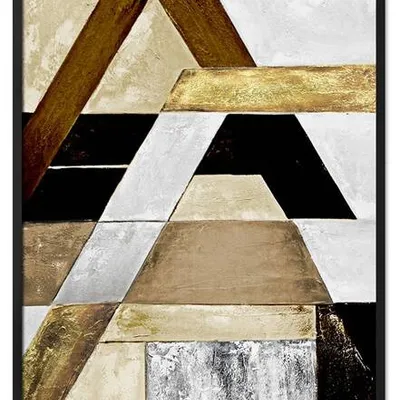 Obraz olejny - abstrakcyjne - 53x73 cm - g112032