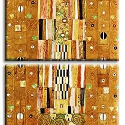 Gustav klimt - fryz w pałacu stocleta - 40x50 cm x2 - g92492