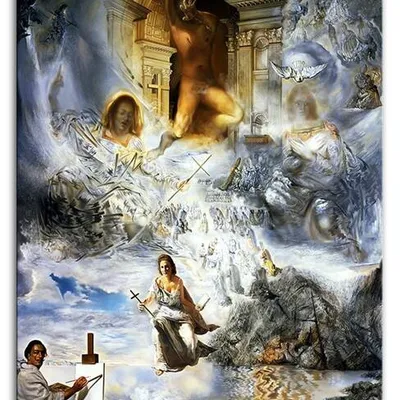 Salvador dali - rada ekumeniczna - 40x50 cm - g93744