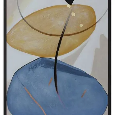 Obraz olejny - abstrakcyjne - 53x73 cm - g116641