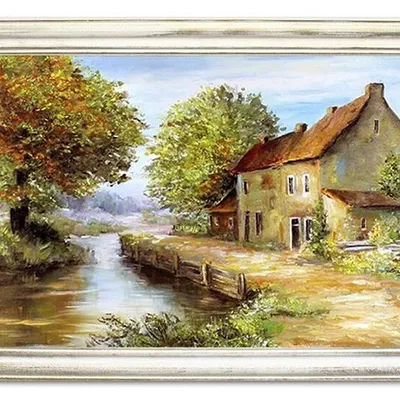 Obraz olejny - pejzaże - 72x102 cm - g109979