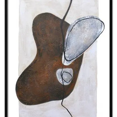 Obraz olejny - abstrakcyjne - 63x93 cm - g113744