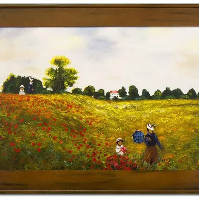 Claude monet - pole maków - 82x112 cm - g15858
